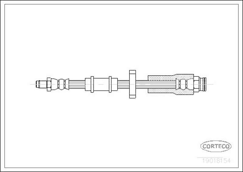 CORTECO Brake Hose