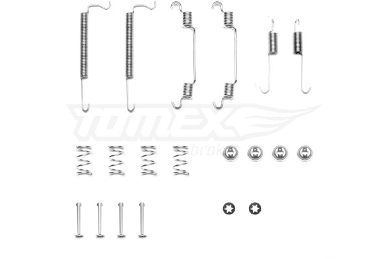 TOMEX Brakes Zubehörsatz Bremsbacken Trommelbremse Montagesatz