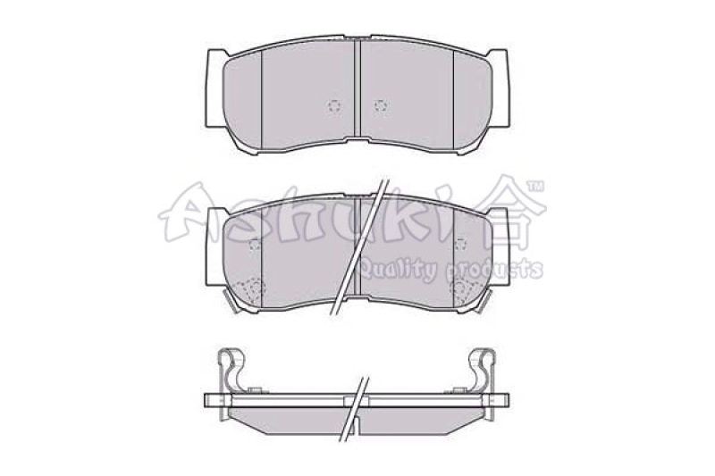 ASHUKI by Palidium Bremsbelagsatz, Scheibenbremse