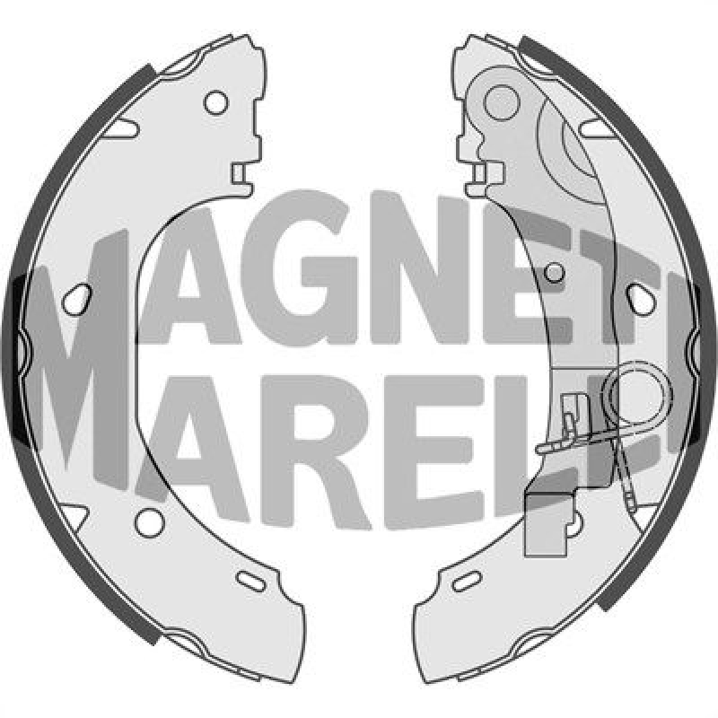 MAGNETI MARELLI Bremsbacke