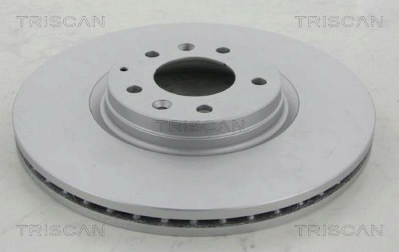 2x TRISCAN Brake Disc COATED