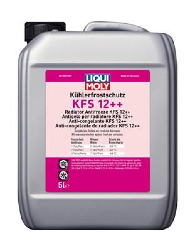 LIQUI MOLY Antifreeze Kühlerfrostschutz KFS 12++