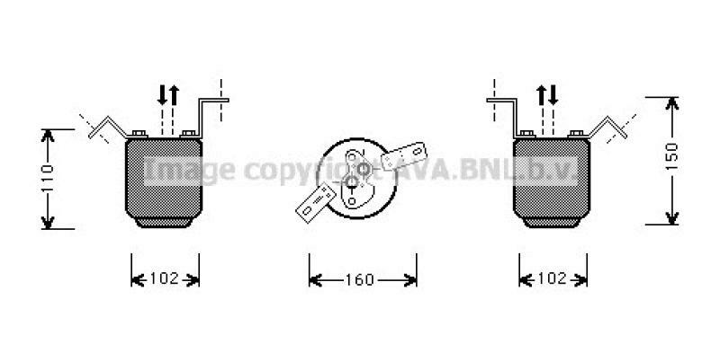 AVA QUALITY COOLING Dryer, air conditioning