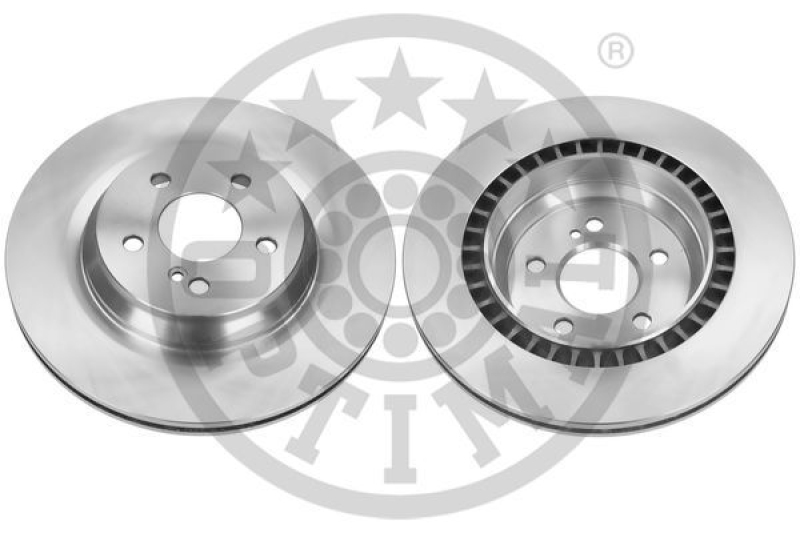 2x OPTIMAL Brake Disc