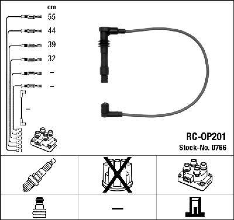 NGK Ignition Cable Kit