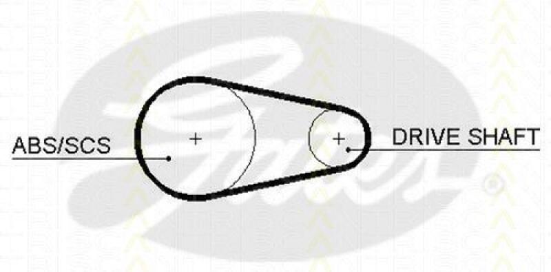 TRISCAN Timing Belt