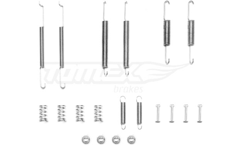TOMEX Brakes Zubehörsatz Bremsbacken Trommelbremse Montagesatz