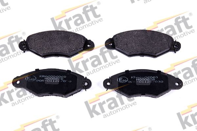 KRAFT AUTOMOTIVE Brake Pad Set, disc brake