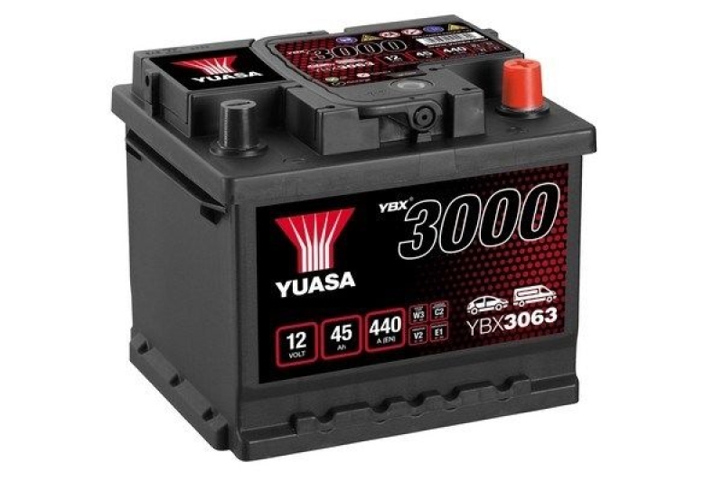 BTS Turbo Starterbatterie YBX3000 SMF Batteries