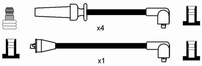 NGK Ignition Cable Kit