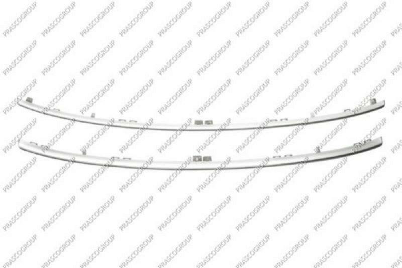 Trim/Protective Strip Set, radiator grille