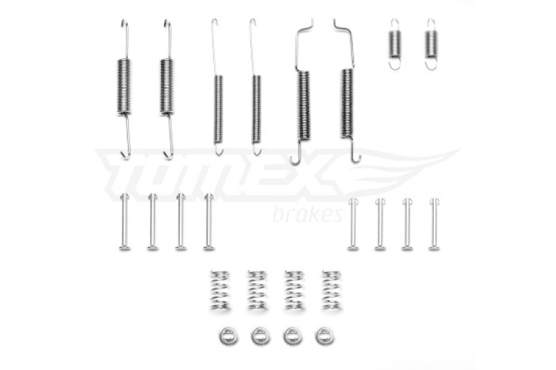 TOMEX Brakes Zubehörsatz Bremsbacken Trommelbremse Montagesatz
