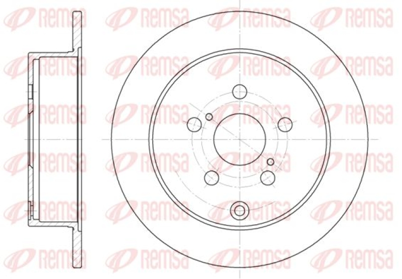 2x KAWE Brake Disc