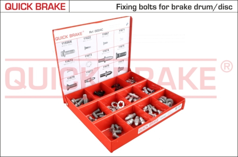 QUICK BRAKE Sortiment, Schrauben