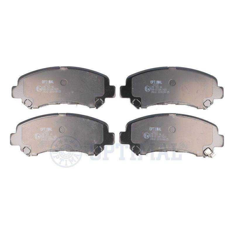 OPTIMAL Brake Pad Set, disc brake