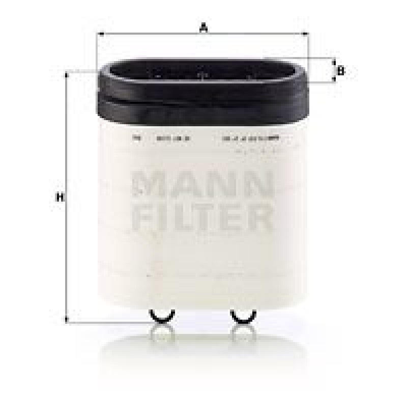 MANN-FILTER Luftfilter