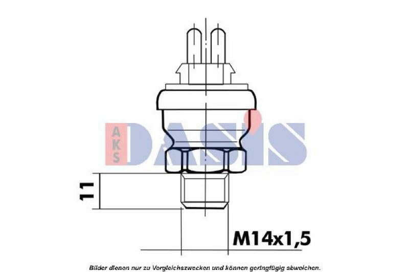 AKS DASIS Temperature Switch, radiator fan