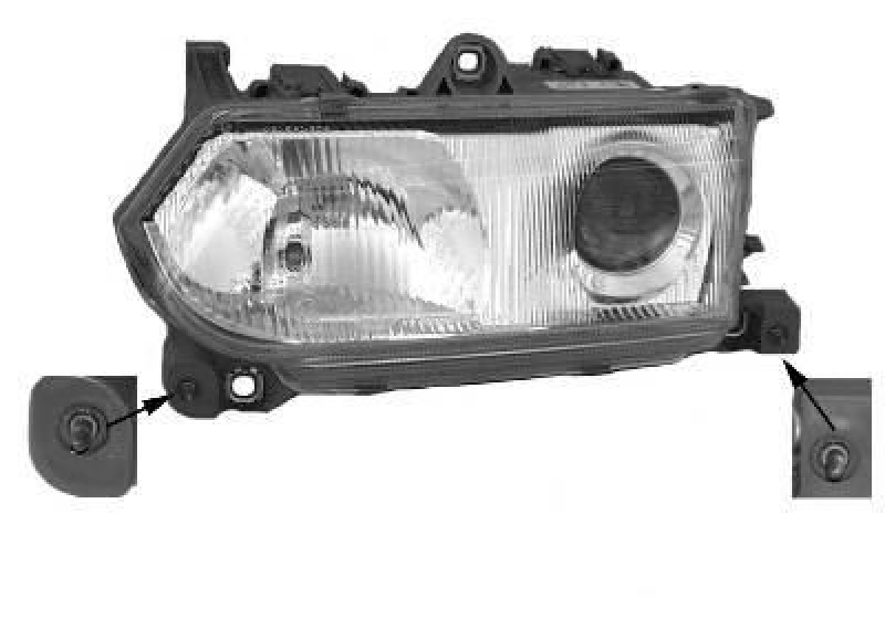 VAN WEZEL Headlight