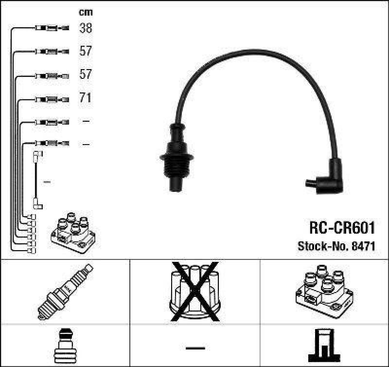 NGK Ignition Cable Kit