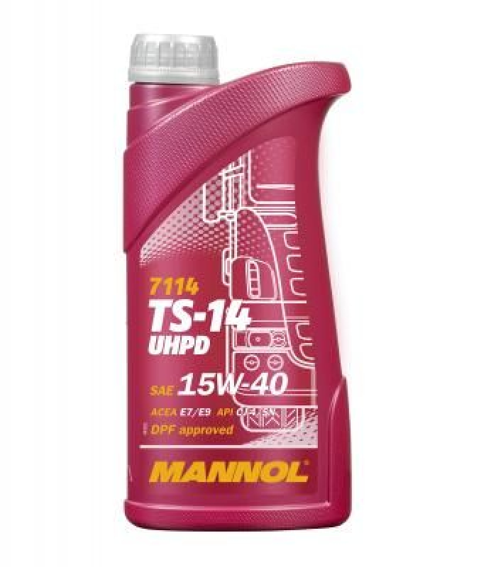 2x 1L Mannol Motoröl TS-14 UHPD 15W-40 API CJ-4/SN LKW Motorenöl ACEA E7/E9