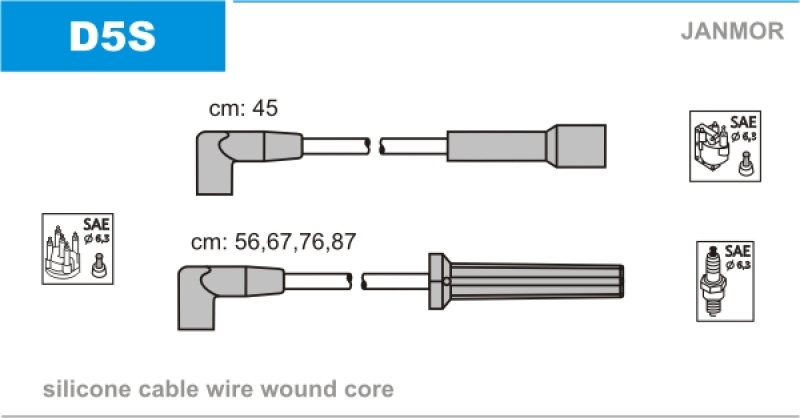 JANMOR Zündleitungssatz