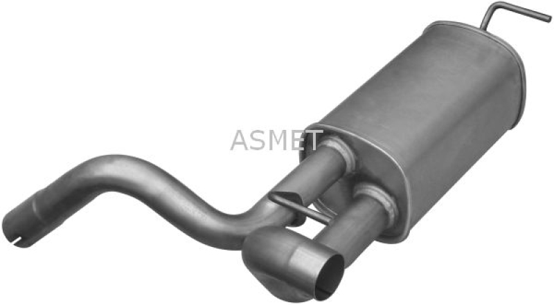 ASMET Centre Muffler