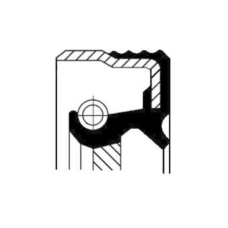 CORTECO Shaft Seal, manual transmission