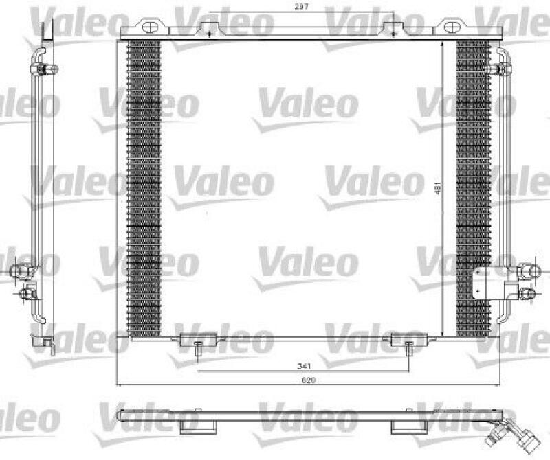 VALEO Kondensator, Klimaanlage