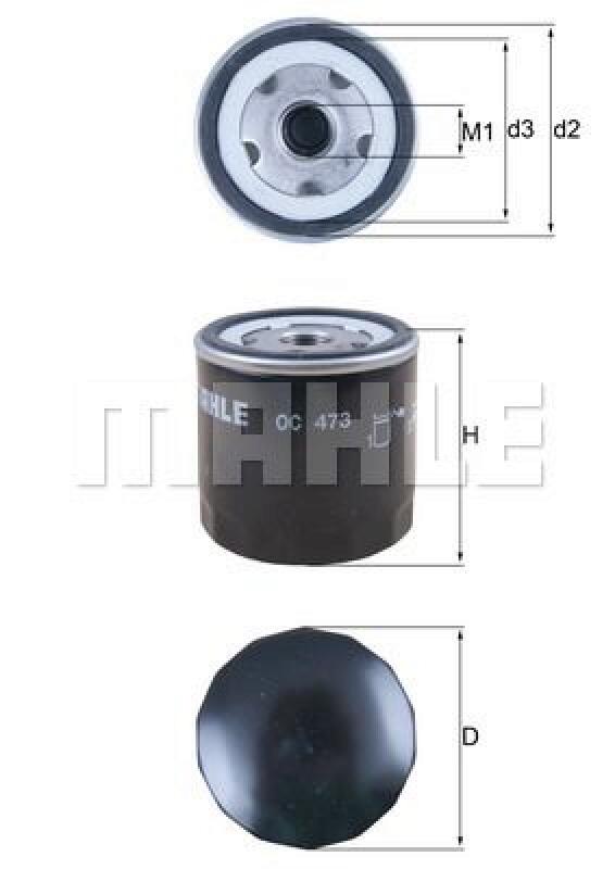 MAHLE Oil Filter