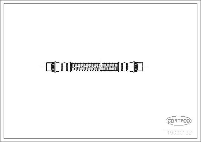 CORTECO Brake Hose