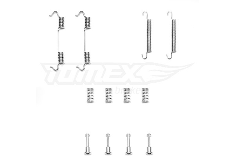 TOMEX Brakes Zubehörsatz Bremsbacken Trommelbremse Montagesatz