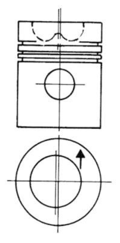 KOLBENSCHMIDT Piston