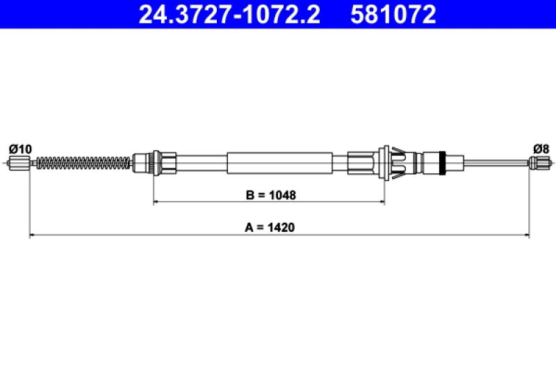 ATE Cable, parking brake