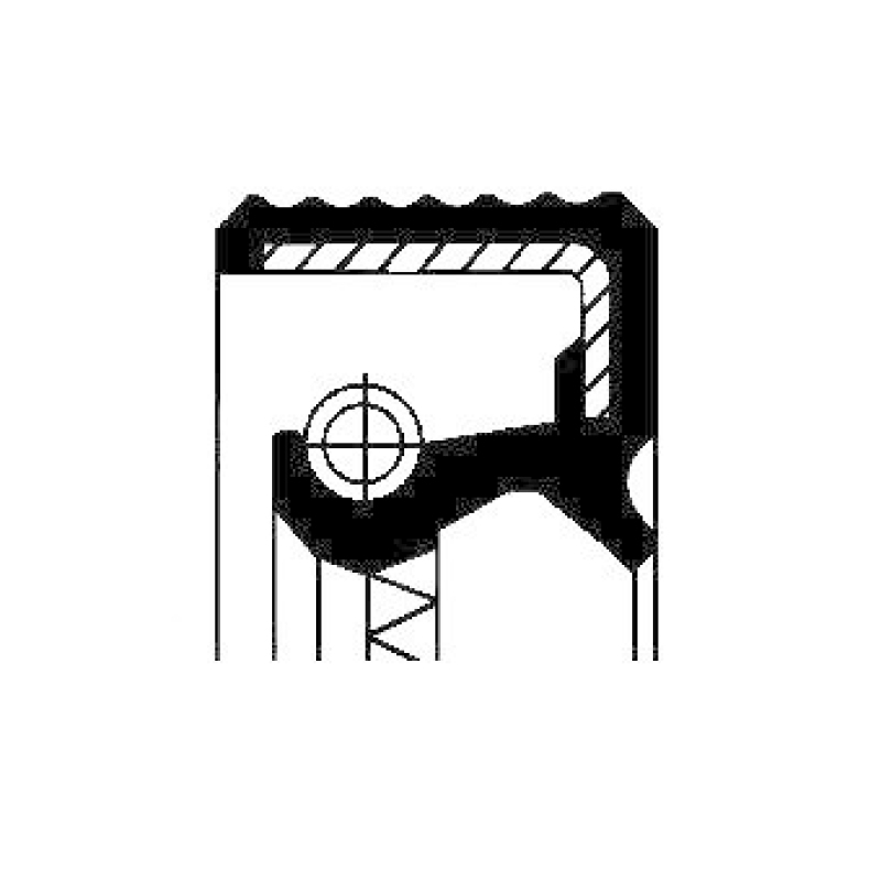 CORTECO Shaft Seal, wheel hub