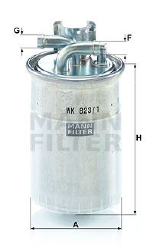 MANN-FILTER Kraftstofffilter