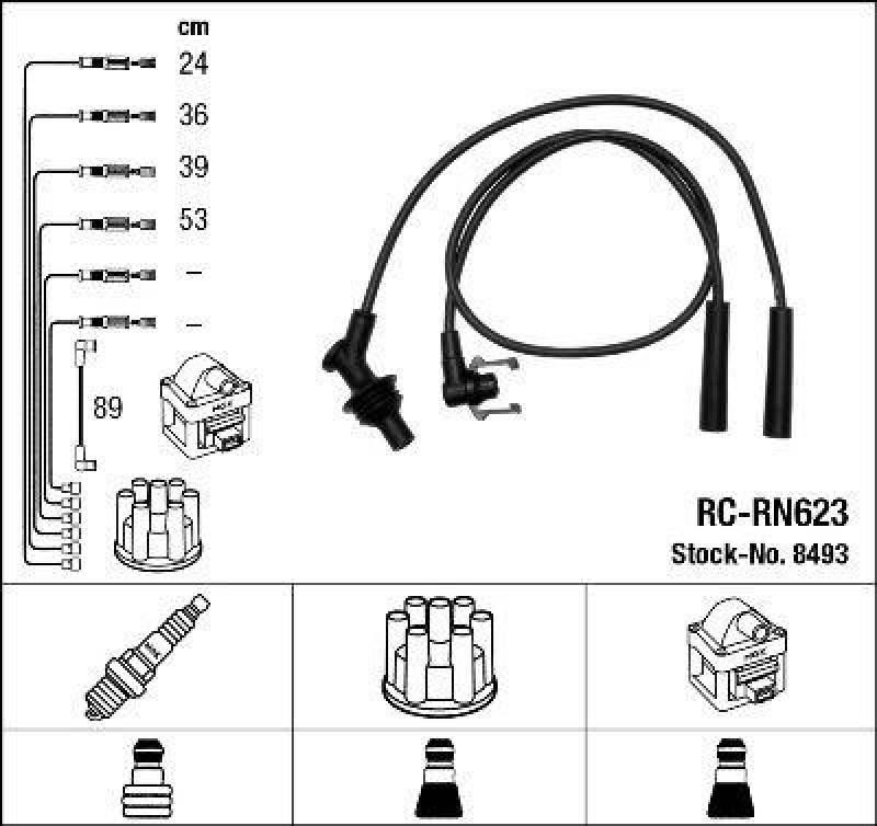 NGK Ignition Cable Kit