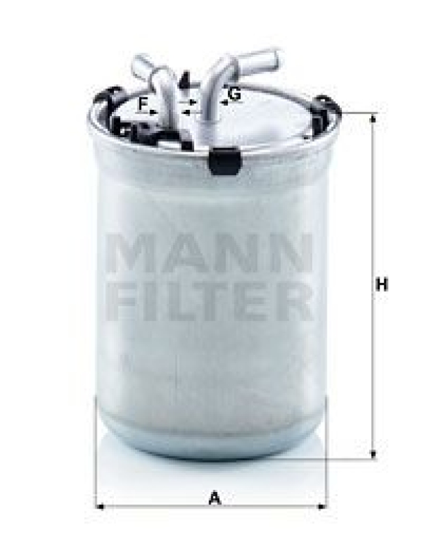 MANN-FILTER Kraftstofffilter