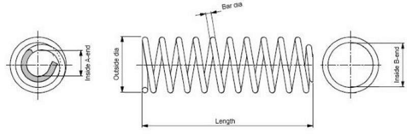 MONROE Fahrwerksfeder MONROE OESpectrum SPRINGS