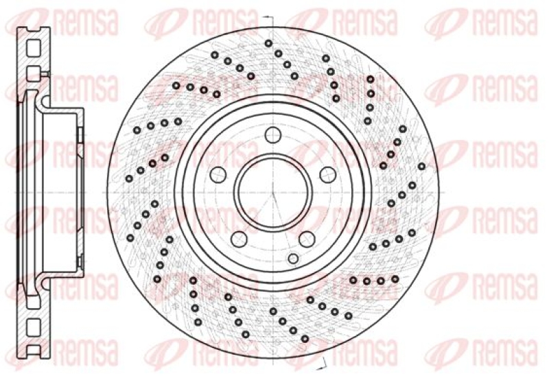 2x KAWE Brake Disc