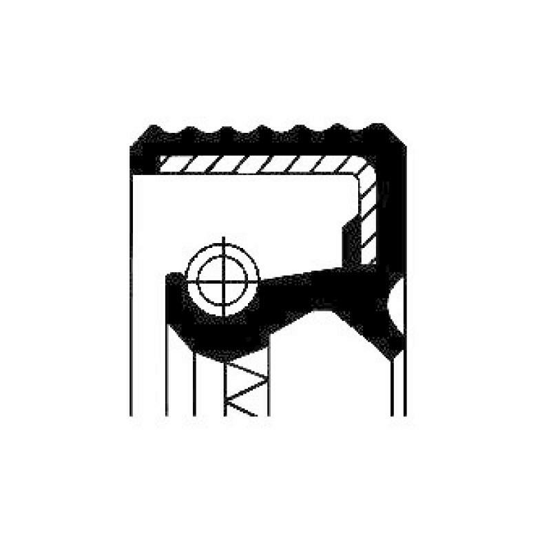 CORTECO Wellendichtring, Differential