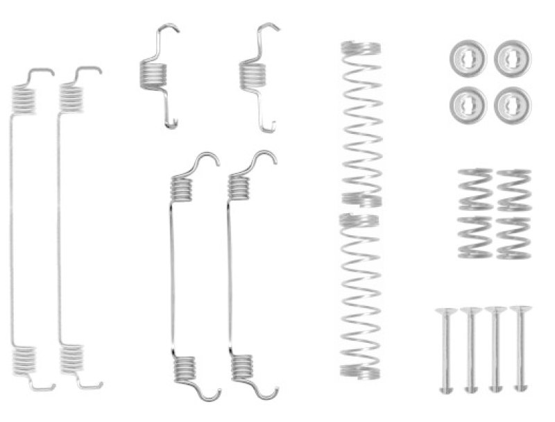 TEXTAR Accessory Kit, brake shoes