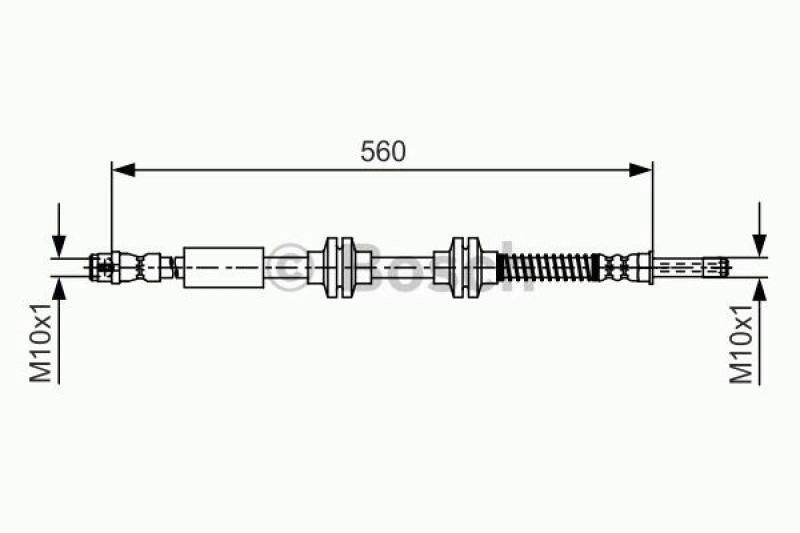 BOSCH Bremsschlauch