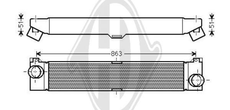 DIEDERICHS Intercooler, charger DIEDERICHS Climate