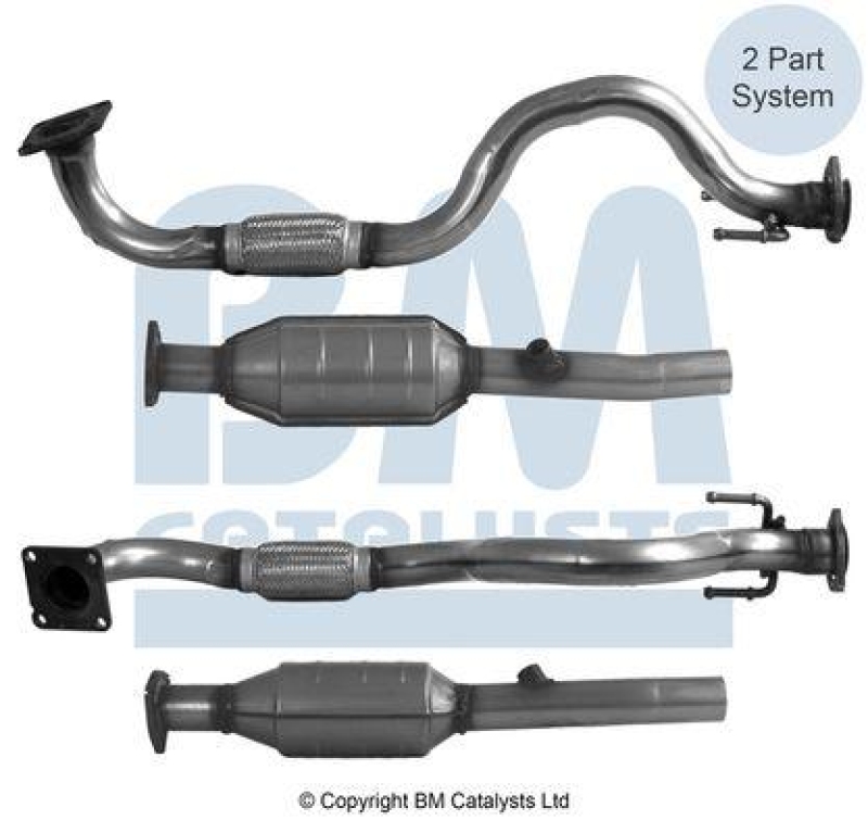 BM CATALYSTS Catalytic Converter Approved