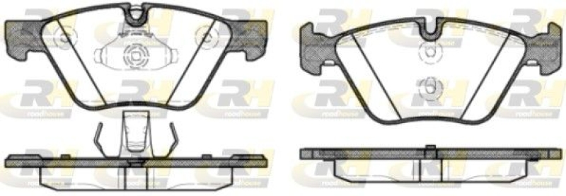 ROADHOUSE Brake Pad Set, disc brake