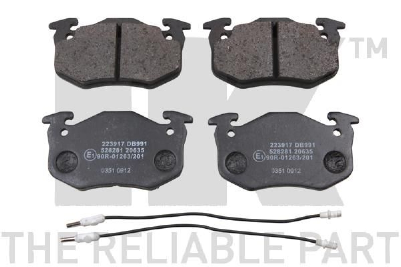 NK Brake Pad Set, disc brake