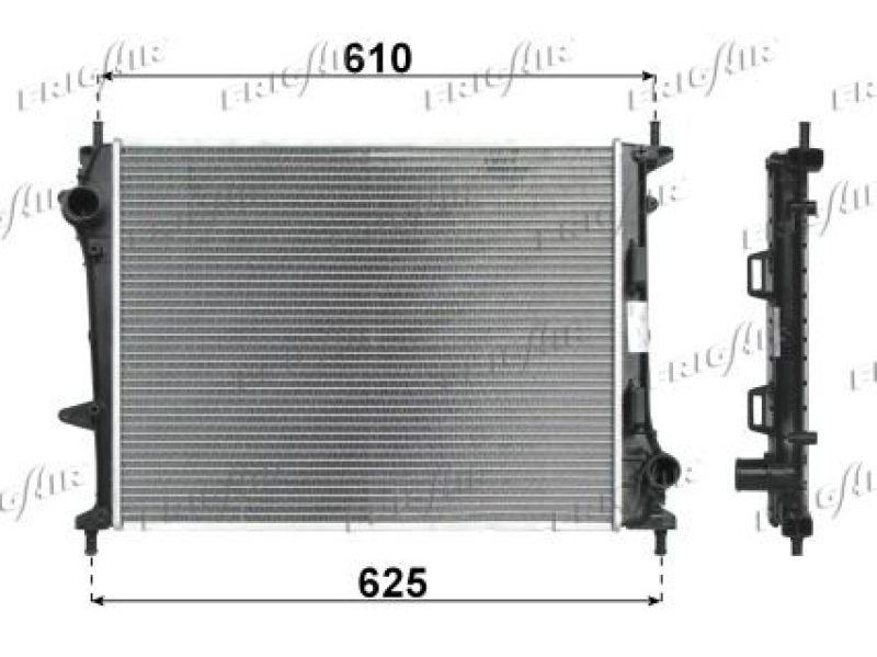 FRIGAIR Radiator, engine cooling