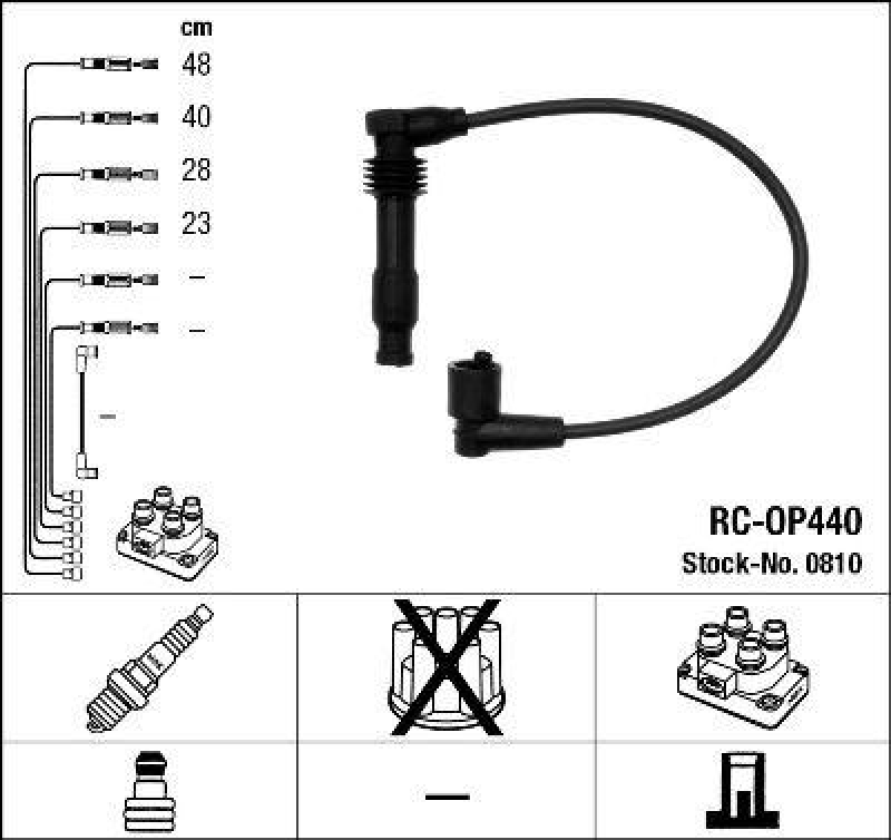 NGK Ignition Cable Kit