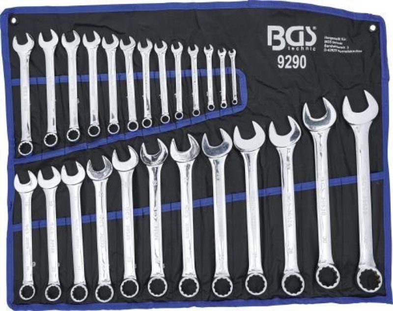 BGS Spanner Set, ring / open ended