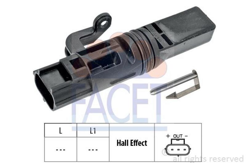 FACET Sensor, RPM Made in Italy - OE Equivalent